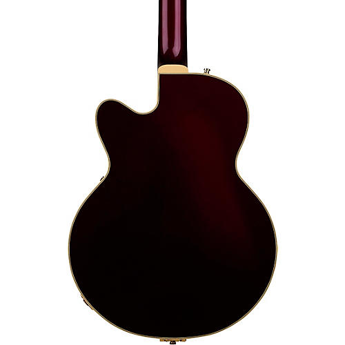 Gretsch Guitars Broadkaster Jr. LX Center Block with String-Thru Bigsby and Gold Hardware Electric Guitar Blackberry