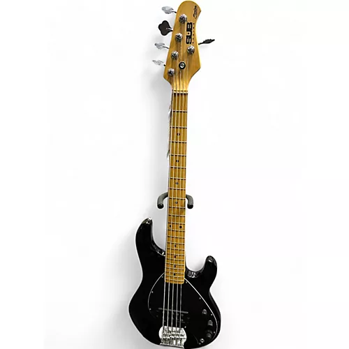Used Sterling by Music Man SUB RAY 5 Black Electric Bass Guitar Black