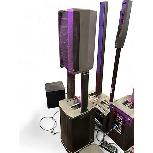 Used Bose F1 Model 812 Flexible Array Loudspeaker and Subwoofer Powered Speaker