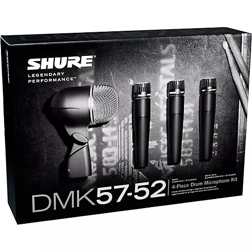 Shure Drummer's Track Pack Bundle With Focusrite Scarlett 18i20 and Shure DMK57-52 Drum Microphone Kit