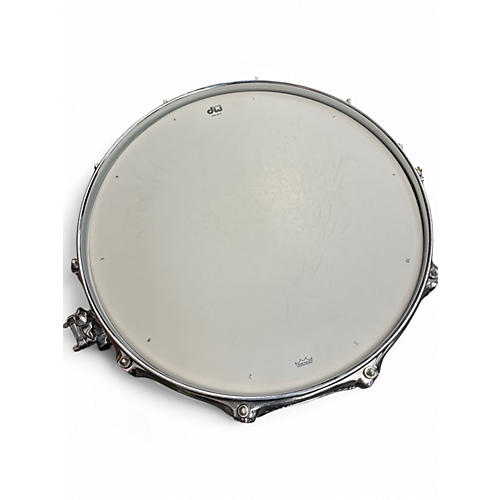 Used DW 14X3 Pi Collectors Series Piccolo Snare White Ice Drum White Ice 206