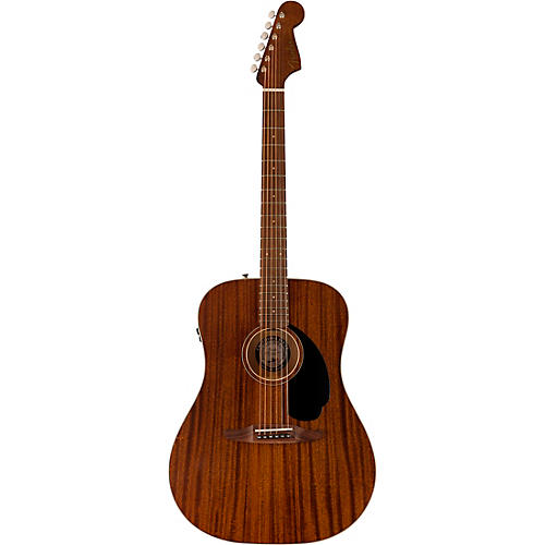 Fender California Redondo Special All-Mahogany Acoustic-Electric Guitar Natural
