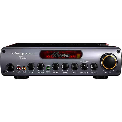 Bugera BV1001T Veyron Tube 2,000W Tube Hybrid Bass Amplifier Head Black