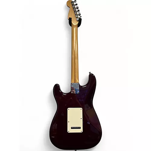 Used Fender American Standard Telecaster Maroon Solid Body Electric Guitar Maroon