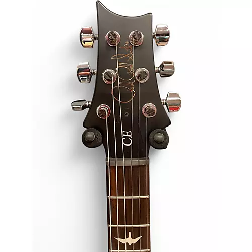 Used PRS CE24 Satin Black Solid Body Electric Guitar Satin Black