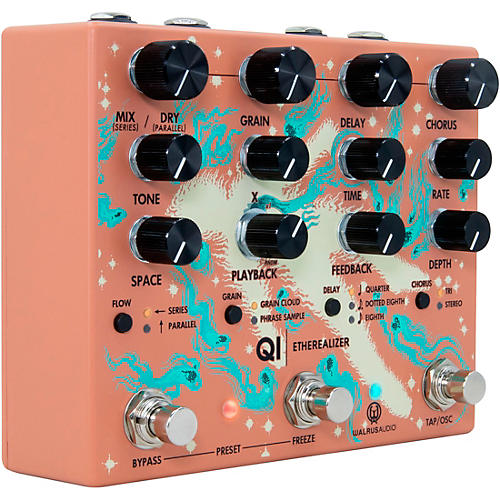 Walrus Audio Qi Etherealizer Multi-Effects Pedal Black