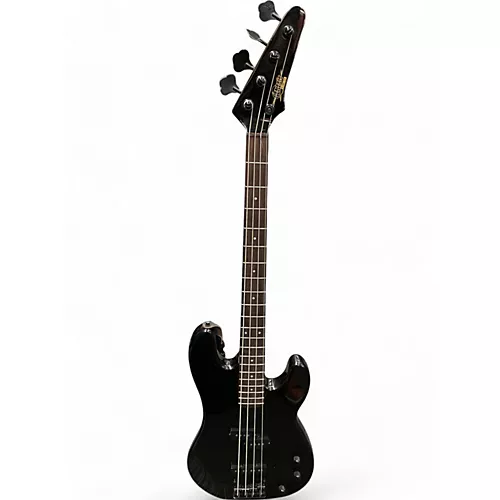 Used 1985 Schecter Guitar Research Genesis BLACK Electric Bass Guitar BLACK