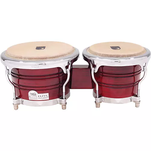 Toca Elite Pro Wood Bongos Natural Maple Fade