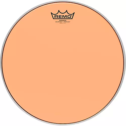 Remo Emperor Colortone Crimplock Orange Tenor Drum Head 6 in.