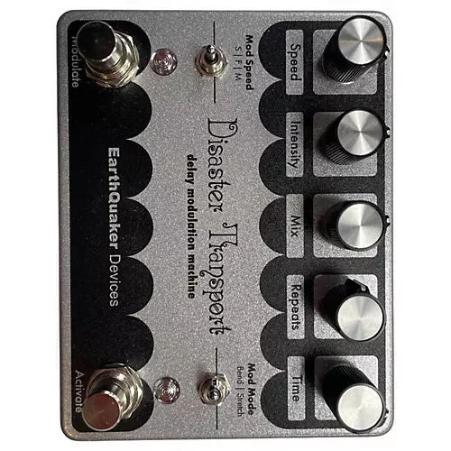 Used EarthQuaker Devices Disaster Transport Modulated Delay Effect Pedal