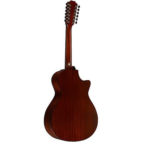Taylor 352ce 12-Fret 12-String Left-Handed Grand Concert Acoustic-Electric Guitar Natural