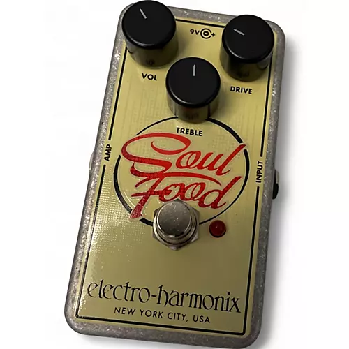 Used Electro-Harmonix Soul Food Overdrive Effect Pedal