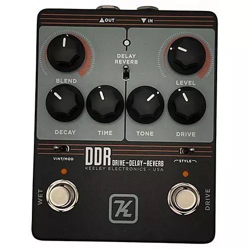 Used Keeley DDR DRIVE DELAY REVERB Effect Processor