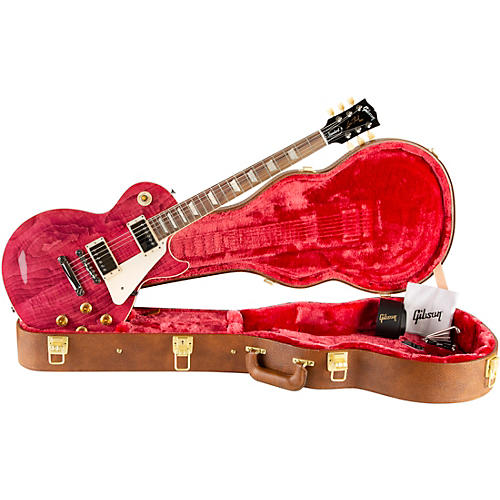 Gibson Les Paul Standard '50s Figured Top Electric Guitar Translucent Fuchsia