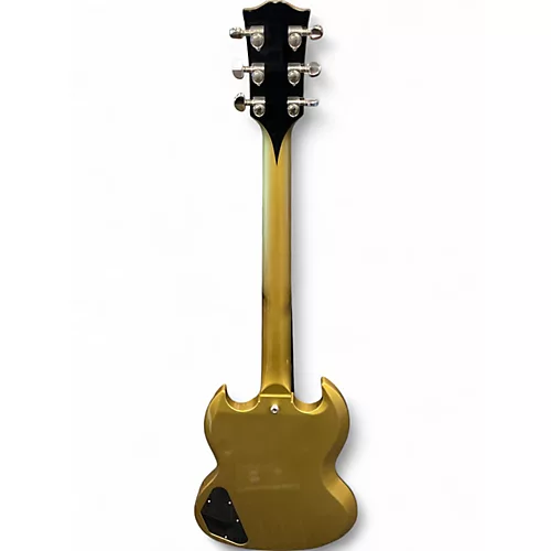 Used 2020 Gibson CUSTOM SHOP 1961 SG STANDARD REISSUE 3 PICKUP FAT NECK  Gold Solid Body Electric Guitar Gold