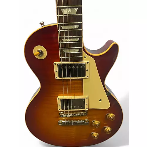 Used Gibson True Historic 1959 Les Paul Standard Cherry Sunburst Solid Body Electric Guitar Cherry Sunburst