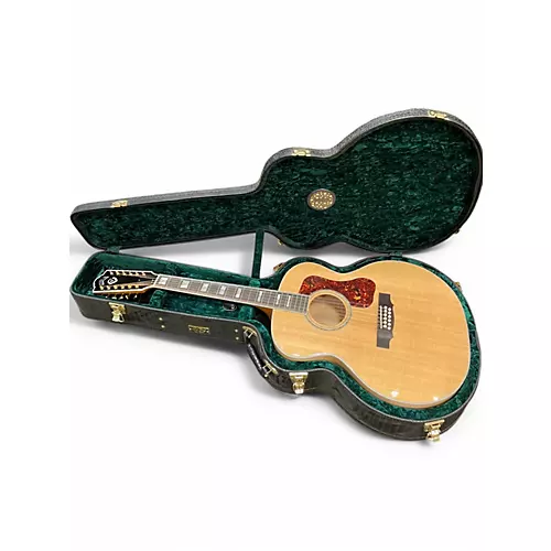 Used Guild F-512 Natural 12 String Acoustic Guitar Natural