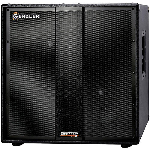 GENZLER AMPLIFICATION SERIES 2 BA2-212-3 BASS ARRAY 2x12 800W Line Array Bass Speaker Cabinet Black