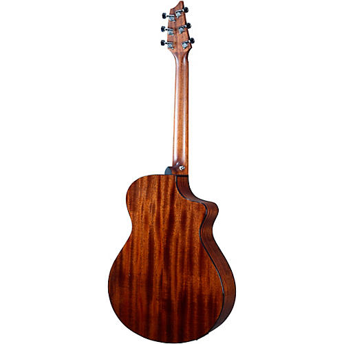 Breedlove Discovery Spruce-Mahogany Left-Handed Concert Acoustic-Electric Guitar Edge Burst