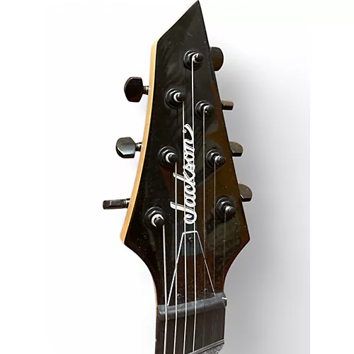 Used Jackson JS22-7 Dinky 7 String Black Solid Body Electric Guitar Black