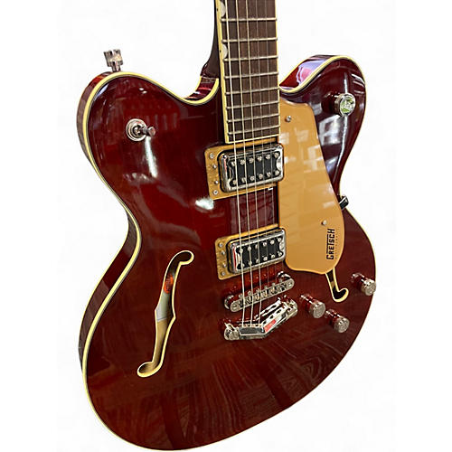 Used 2021 Gretsch Guitars G5622T Electromatic Center Block Double Cut Amber Hollow Body Electric Guitar Amber