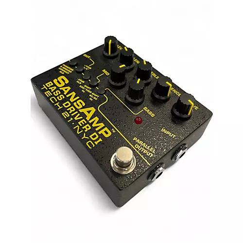 Used Tech 21 Sansamp PBDR Bass Driver DI Bass Effect Pedal