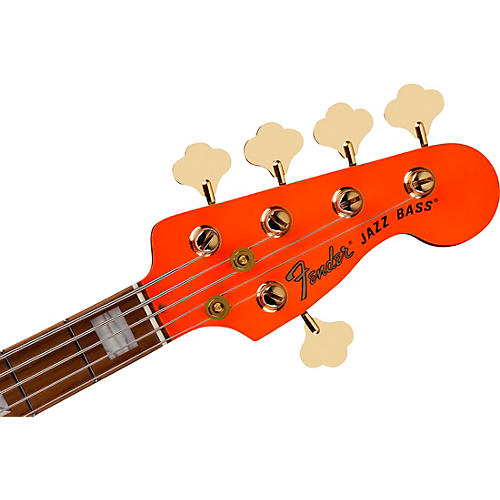 Fender MonoNeon Jazz Bass V Fluorescent Yellow