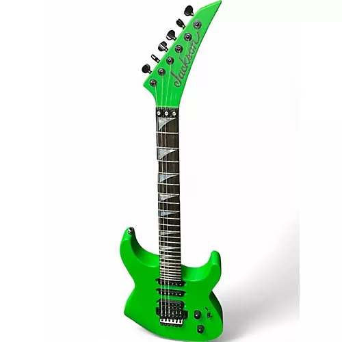 Used Jackson USA Soloist SL3 Green Solid Body Electric Guitar Green