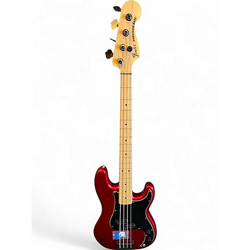 Used Fender American Special Precision Bass Candy Apple Red Metallic Electric Bass Guitar Candy Apple Red Metallic