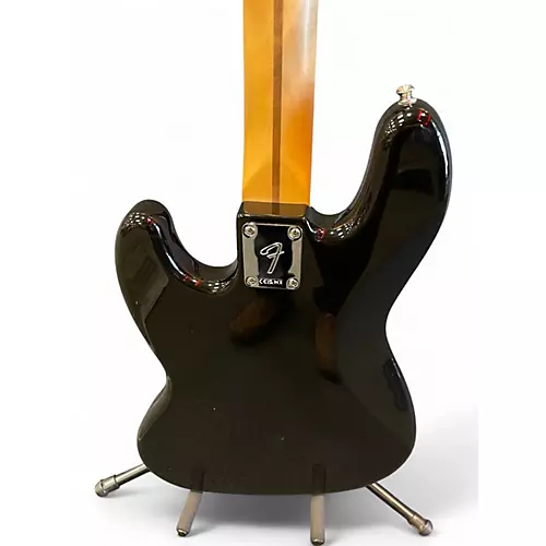 Used Fender jazz bass Black Electric Bass Guitar Black