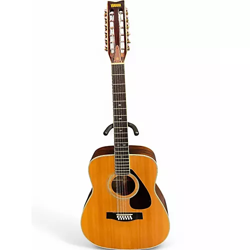 Used 1970s Yamaha  FG 512 Amber 12 String Acoustic Guitar Amber