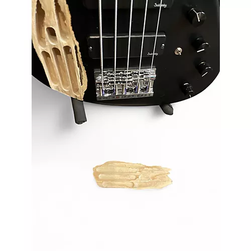 Used 2022 Sadowsky Guitars METROLINE SINGLECUT Satin Black Electric Bass Guitar Satin Black