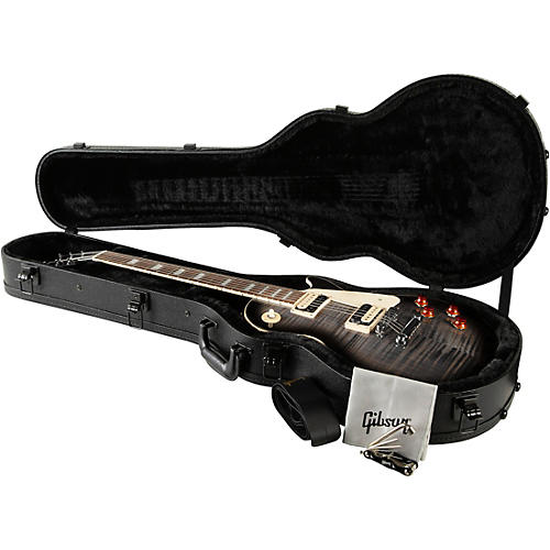 Gibson Les Paul Traditional Pro V AAA Flame Top Electric Guitar Dark Purple Burst