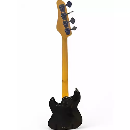 Used Schecter Guitar Research DIAMOND SERIES J BASS Black Electric Bass Guitar Black