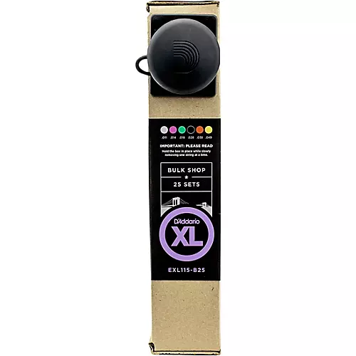 D'Addario EXL115 Blues/Jazz Bulk Pack Guitar Strings Medium - 25 Sets 25 Sets