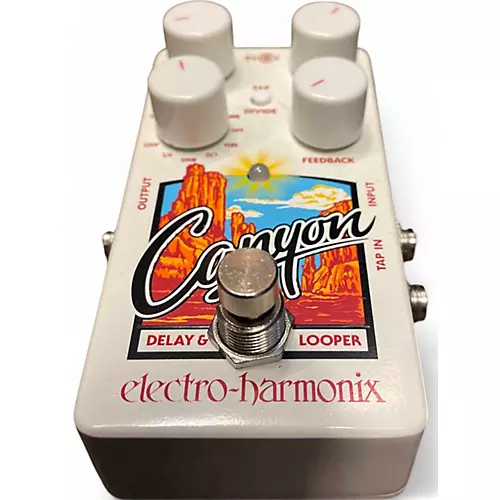 Used Electro-Harmonix Canyon Delay and Looper Effect Pedal