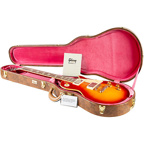 Gibson Custom Murphy Lab 1958 Les Paul Standard Reissue Ultra Light Aged Electric Guitar Bourbon Burst