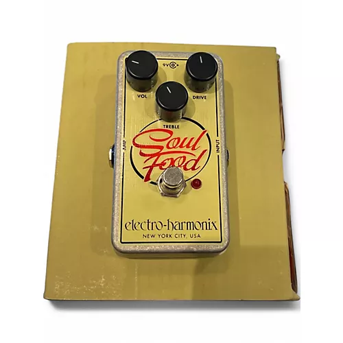 Used Electro-Harmonix Soul Food Overdrive Effect Pedal