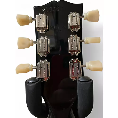 Used Gibson Les Paul Studio Black Solid Body Electric Guitar Black