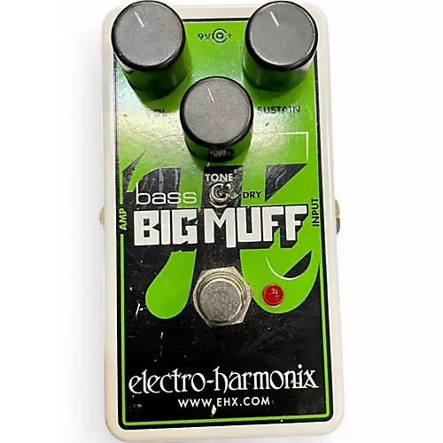 Used Electro-Harmonix BASS BIG MUFF PI NANO Bass Effect Pedal