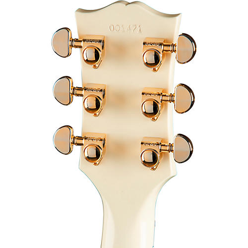 Gibson Custom 1963 Les Paul SG Custom Reissue 3-Pickup With Maestro VOS Electric Guitar Classic White