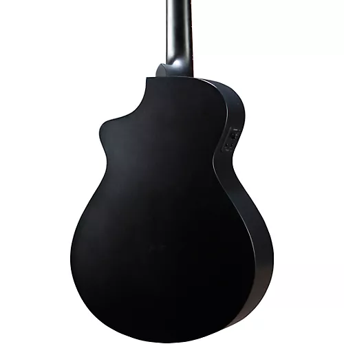 Breedlove Discovery Double Course 12-String Spruce-Mahogany Concert Acoustic-Electric Guitar Satin Black