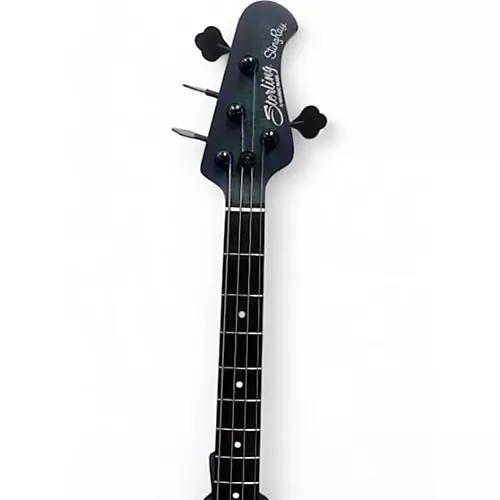 Used Sterling by Music Man stingray 34PB Blue Electric Bass Guitar Blue