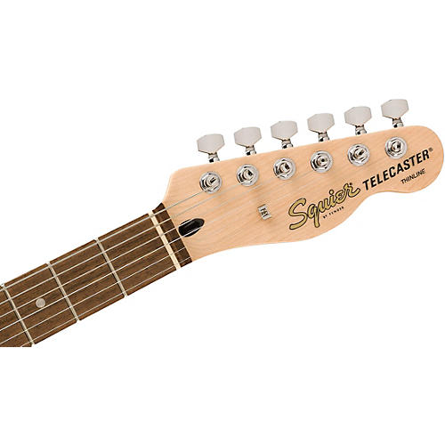 Squier Affinity Series Telecaster Thinline Electric Guitar Olympic White
