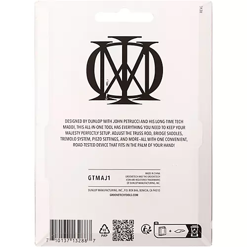 GROOVETECH TOOLS, INC. CaseTools Guitar Multi-Tool for Ernie Ball Majesty Guitars Red