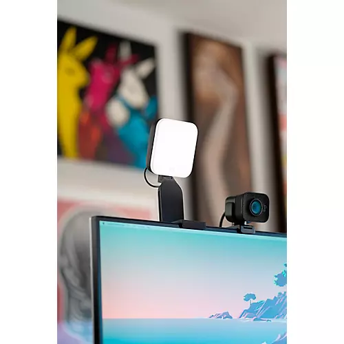 Open-Box Logitech Litra Glow Premium Streaming Light With TrueSoft Condition 1 - Mint