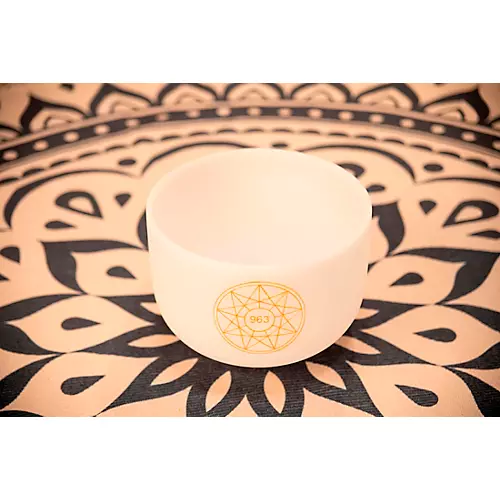 MEINL Sonic Energy Solfeggio Crystal Singing Bowl B4 10 in.