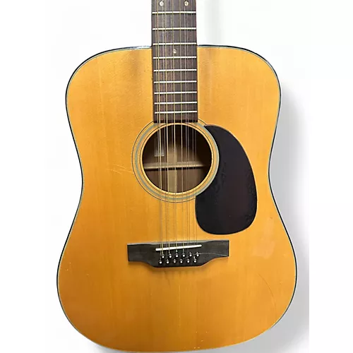 Used 1970s Takamine F385 Natural 12 String Acoustic Guitar Natural