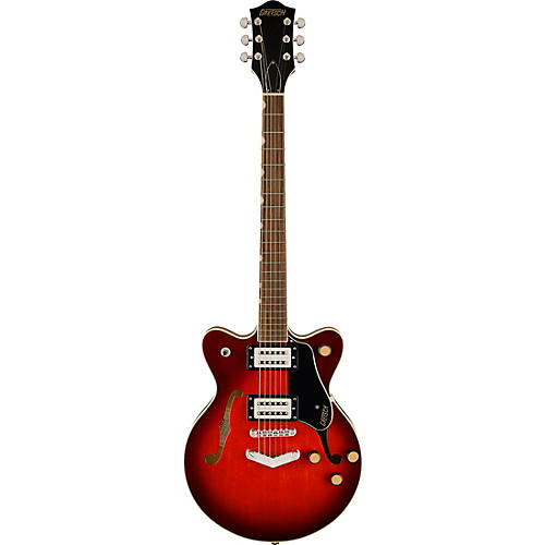 Gretsch Guitars G2655 Streamliner Center Block Jr. Double Cutaway With V-Stoptail Electric Guitar Claret Burst
