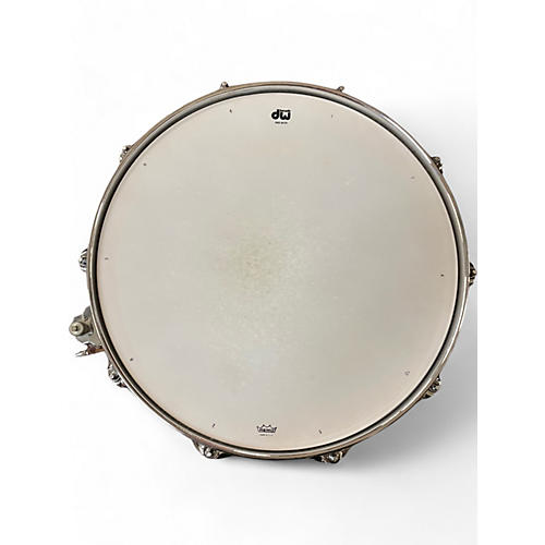 Used DW 5X14 Craviotto Snare Natural Drum Natural 8